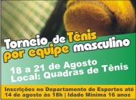 Torneio de Tênis por Equipes